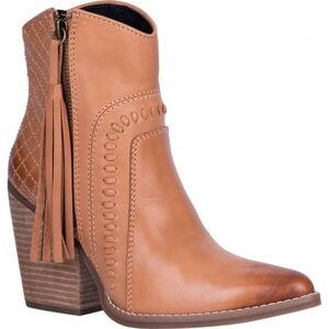 Dingo Dream Big Bootie Tan Western Size 7.5